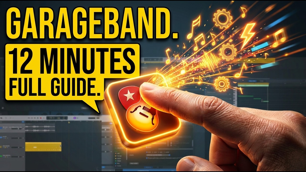 Learn GarageBand fast: Complete music creation workflow guide