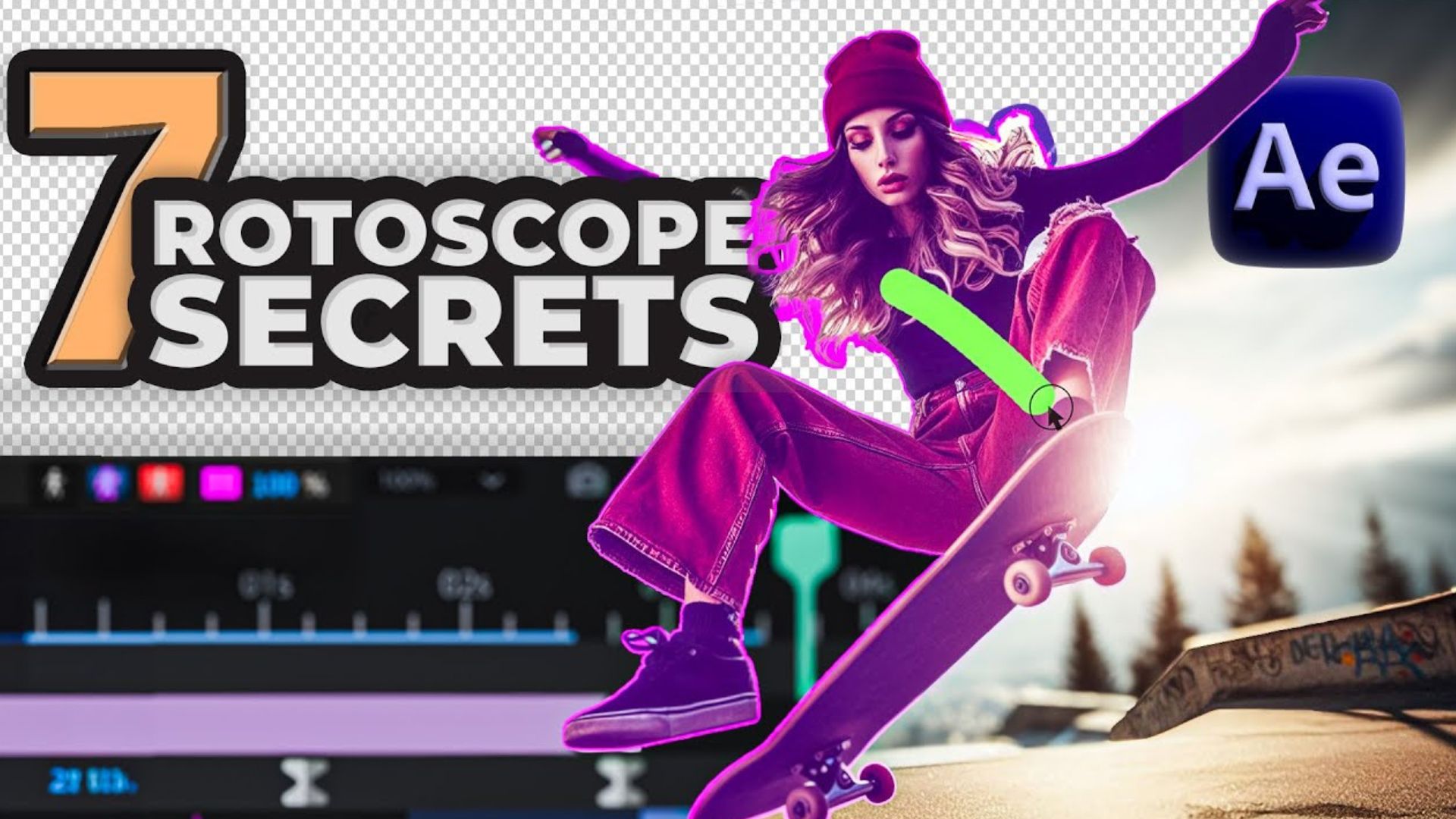 How to rotoscope fast in After Effects: 7 pro tips