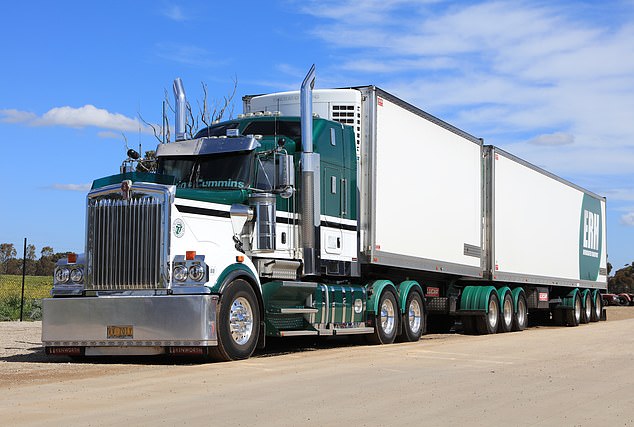 A truck driver working for ERH Refrigerated Transport (pictured) cost his employer more than $100,000 after an entire load of ice cream defrosted during a delivery run