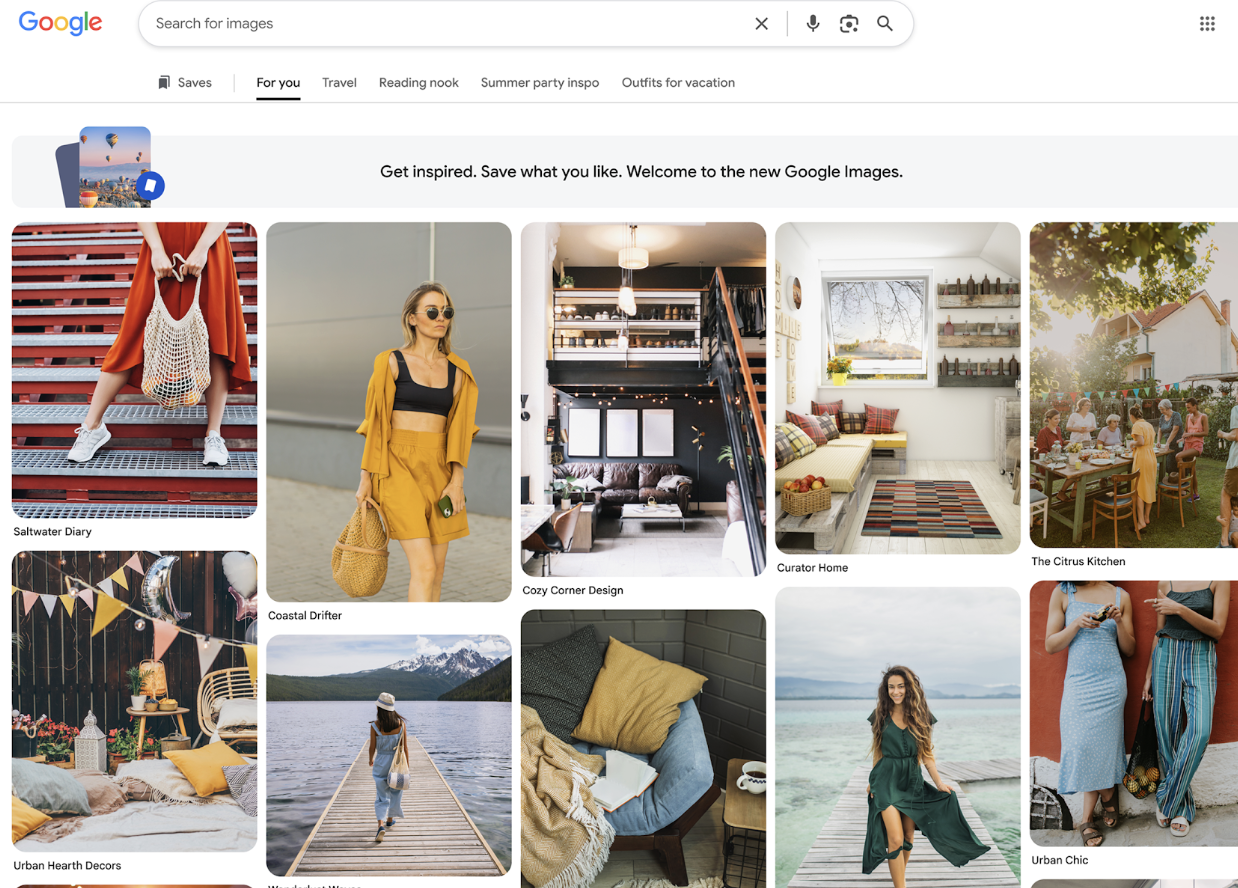 Google is introducing two new features to transform how we discover and create visual content directly in Search.