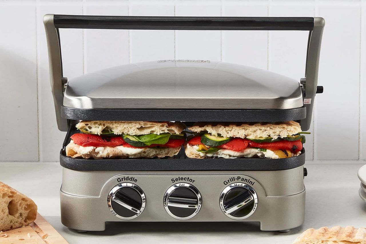 Cuisinart Griddler Indoor Grill, Panini Press, Sandwich