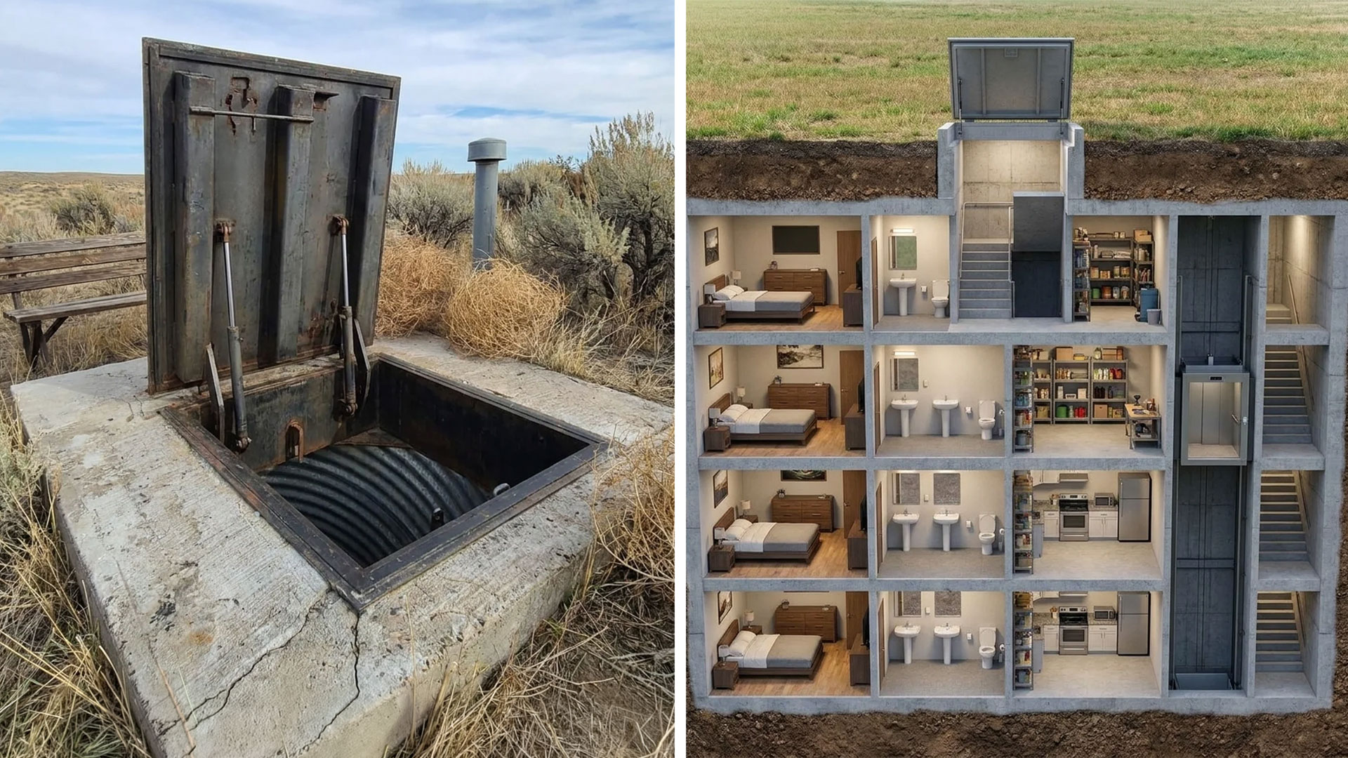 15 nuclear bunker designs from the 1960s that vanished forever