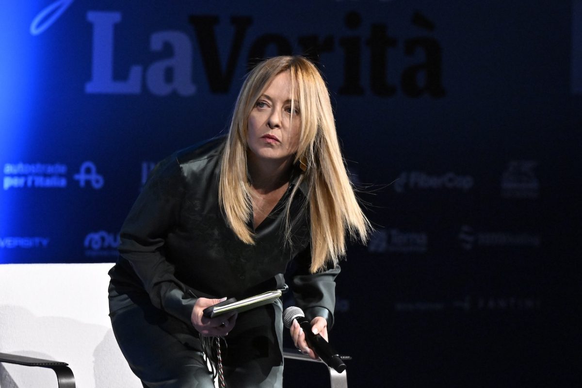 Giorgia Meloni (Imagoeconomica).
