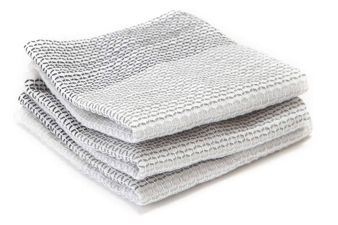 Full Circle Tidy 100% Organic Cotton Dish Cloths 3 Pack
