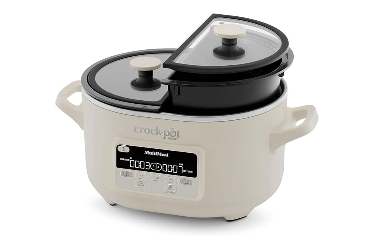 Crock-Pot MultiMeal Multicooker and Programmable Slow Cooker with Bake Function,