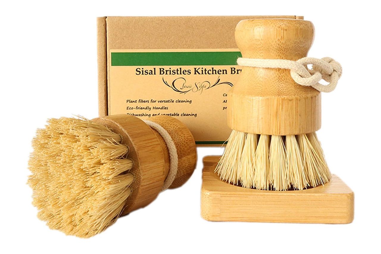 Bamboo Vegetable Brush Set