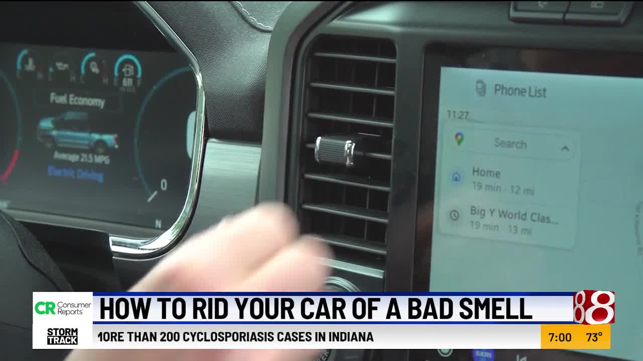 How to get rid of a bad car smell