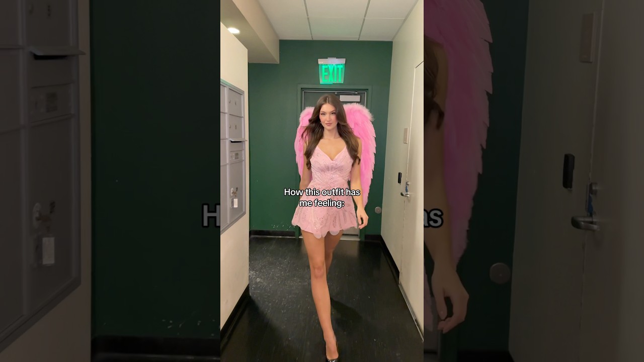 Stunning model glows while feeling like a Victoria's Secret angel