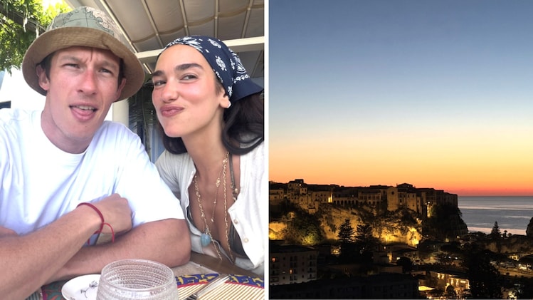 Follow Dua Lipa and Callum Turner's romantic honeymoon across Italy