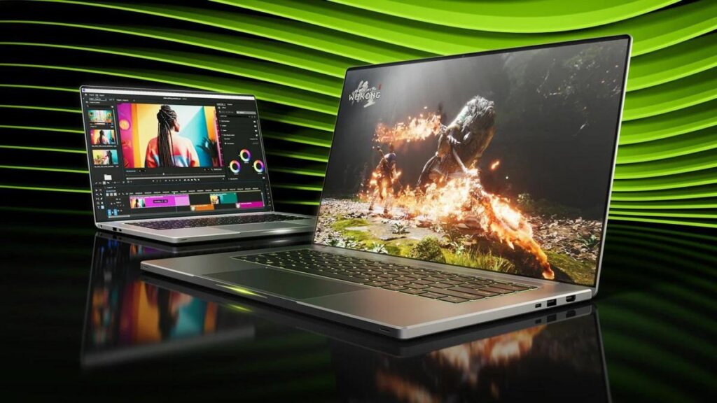 NVIDIA integra GPUs RTX série 50 em portáteis para 2026