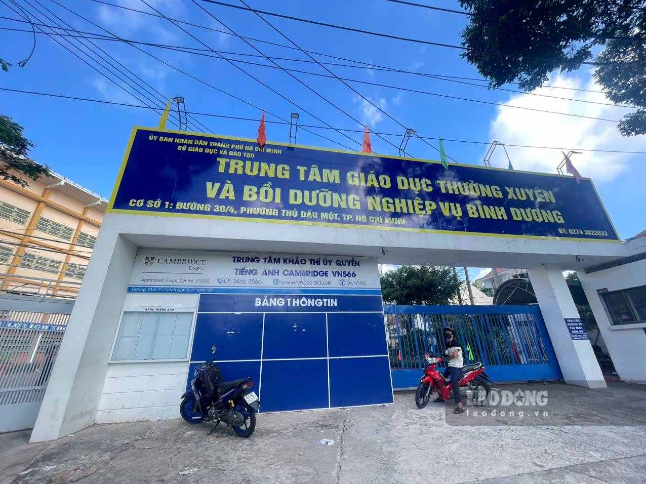 Phương án xét tuyển vào Trung tâm GDTX Bình Dương