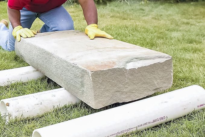 Fhma25 Roll Heavy Stones Over Pvc Pipe Fhm 02 Pkedit
