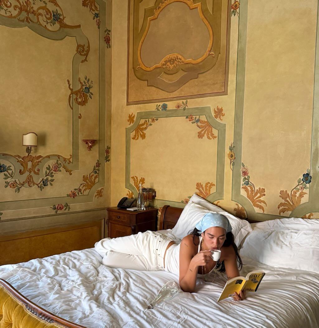 Follow Dua Lipa and Callum Turner's romantic honeymoon across Italy
