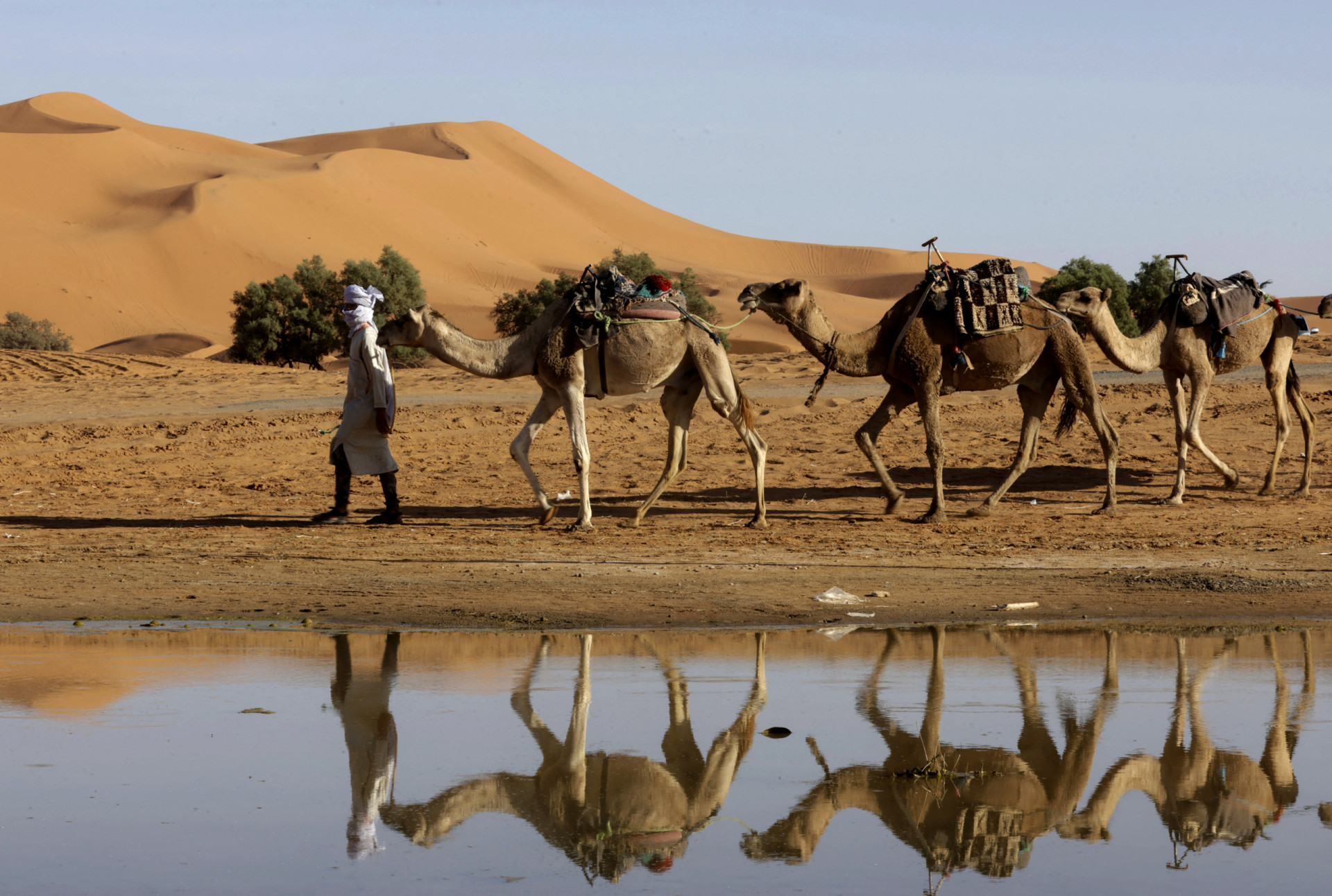 The wettest and driest countries in the world