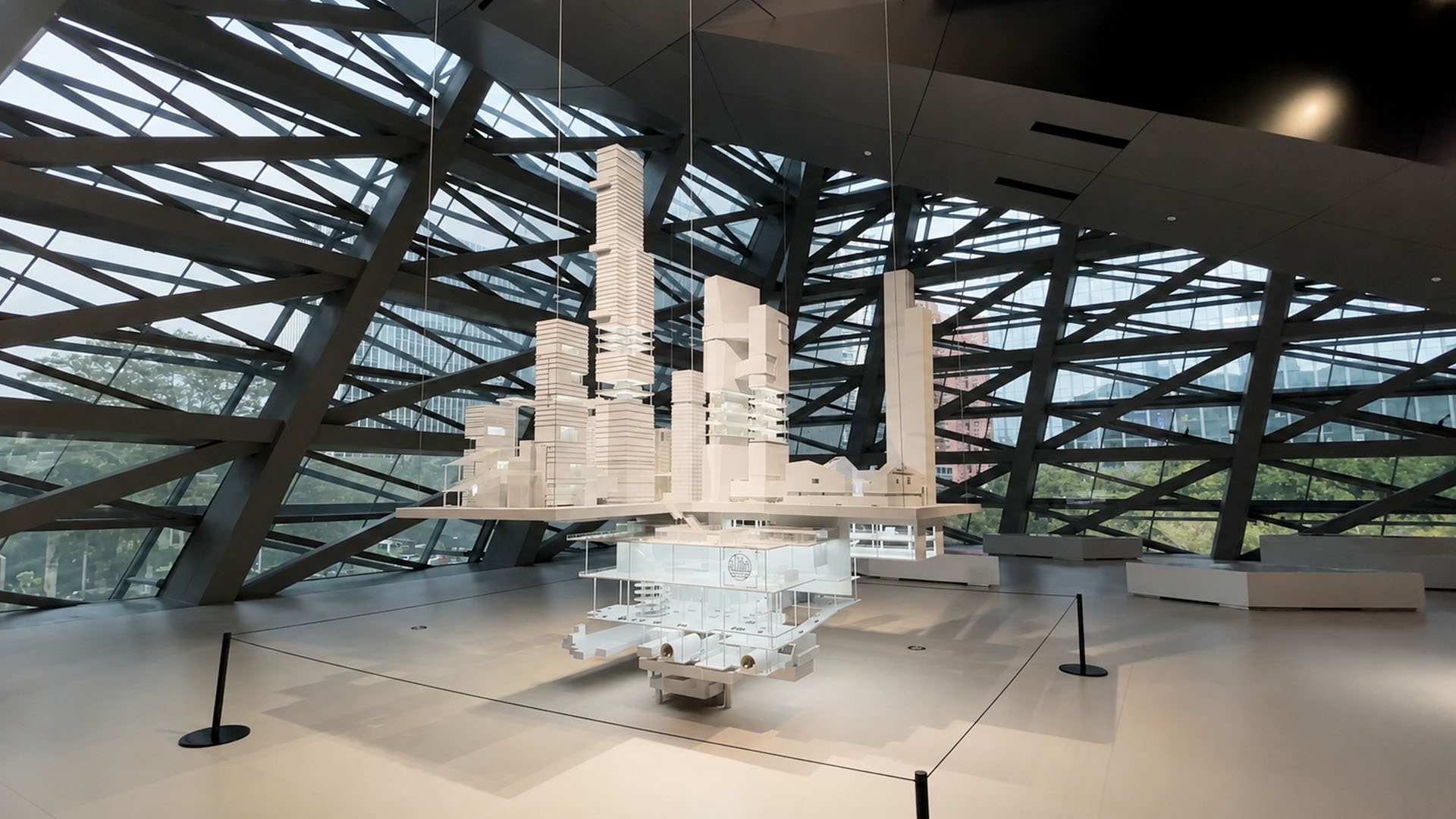 Architectural exhibitions combine scale models with contemporary ...