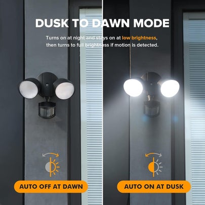 Motion sensor lights