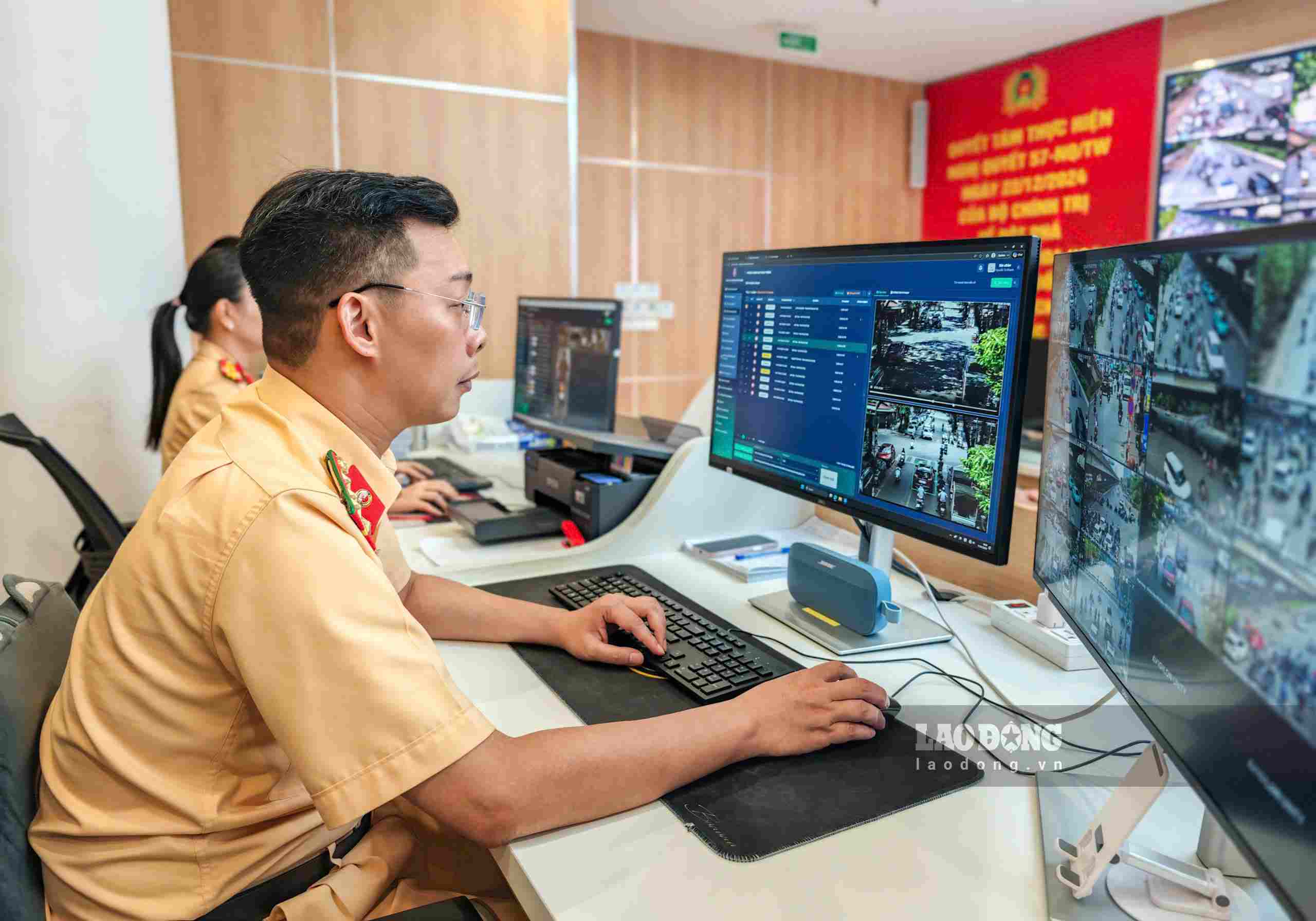Bên trong trung tâm điều khiển của gần 5.000 camera AI ở Hà Nội