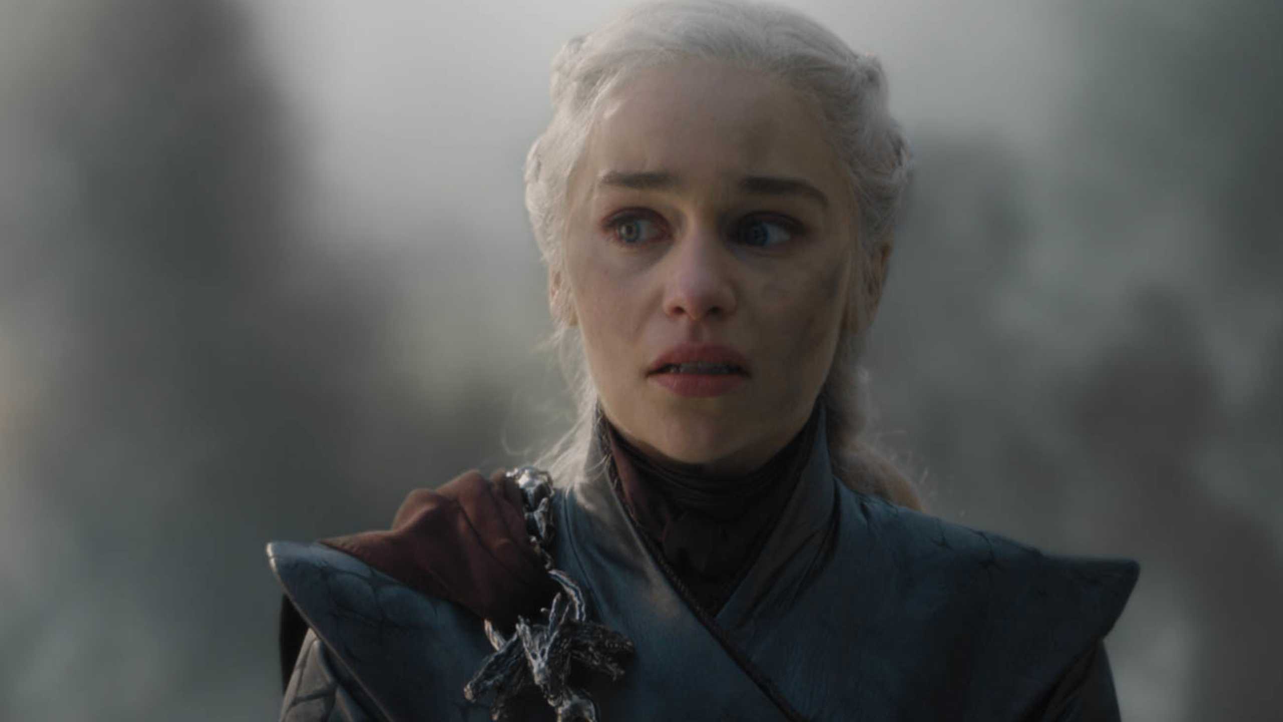 Emilia Clarke in season 8 of Game of Thrones