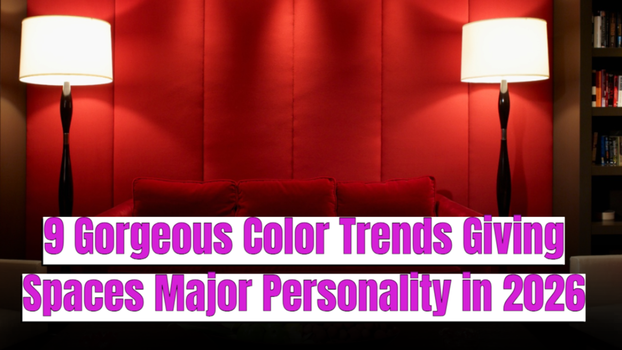 9 gorgeous color trends giving spaces major personality in 2026