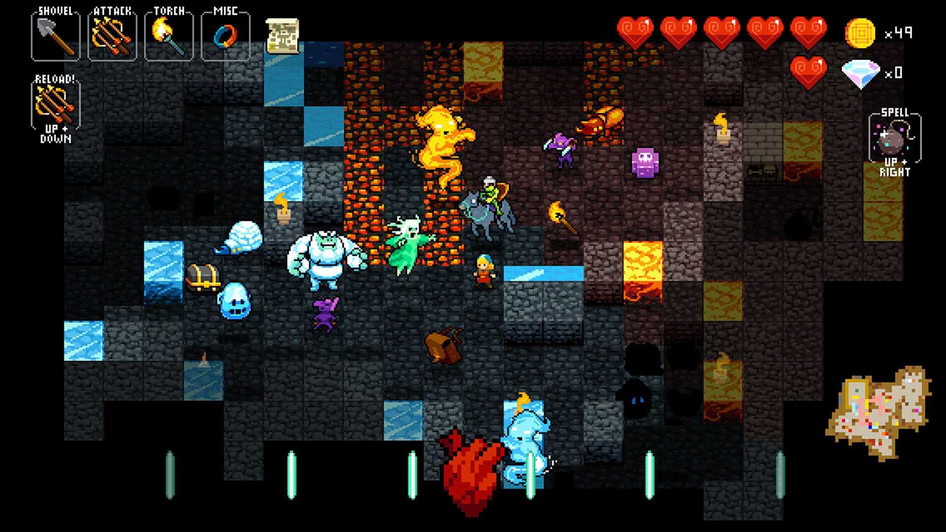 Dungeon Crawling Games Crypt of the Necrodancer