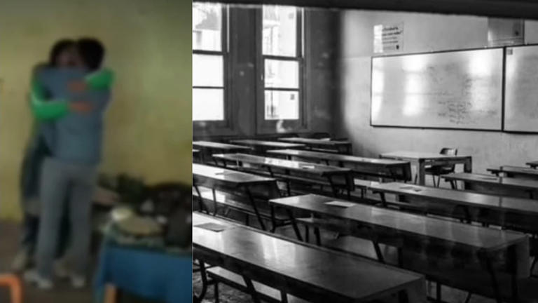 Hidden camera exposes alleged affair between two teachers at Uttar ...
