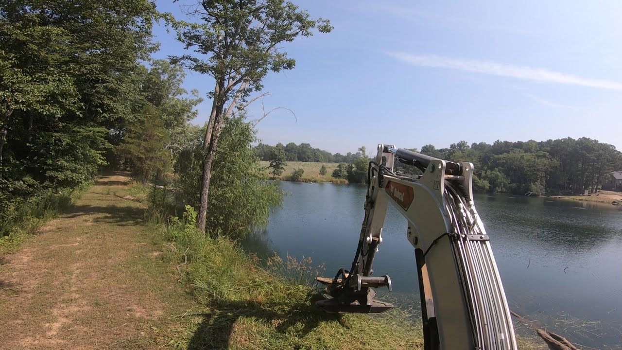 How to clear a pond dam fast: What a 2 minute time lapse reveals about ...