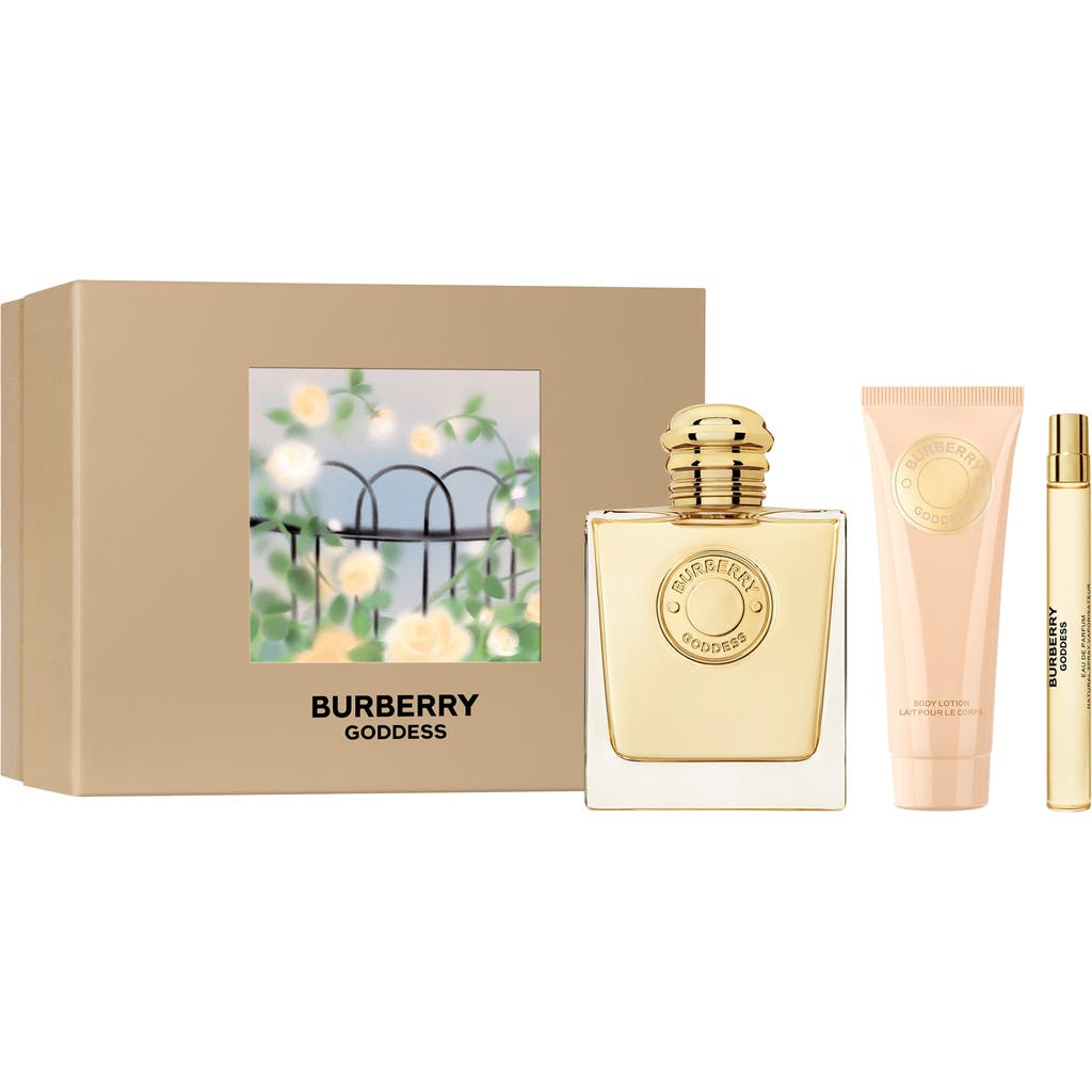 7) Burberry Goddess Eau de Parfum 3-Piece Gift Set