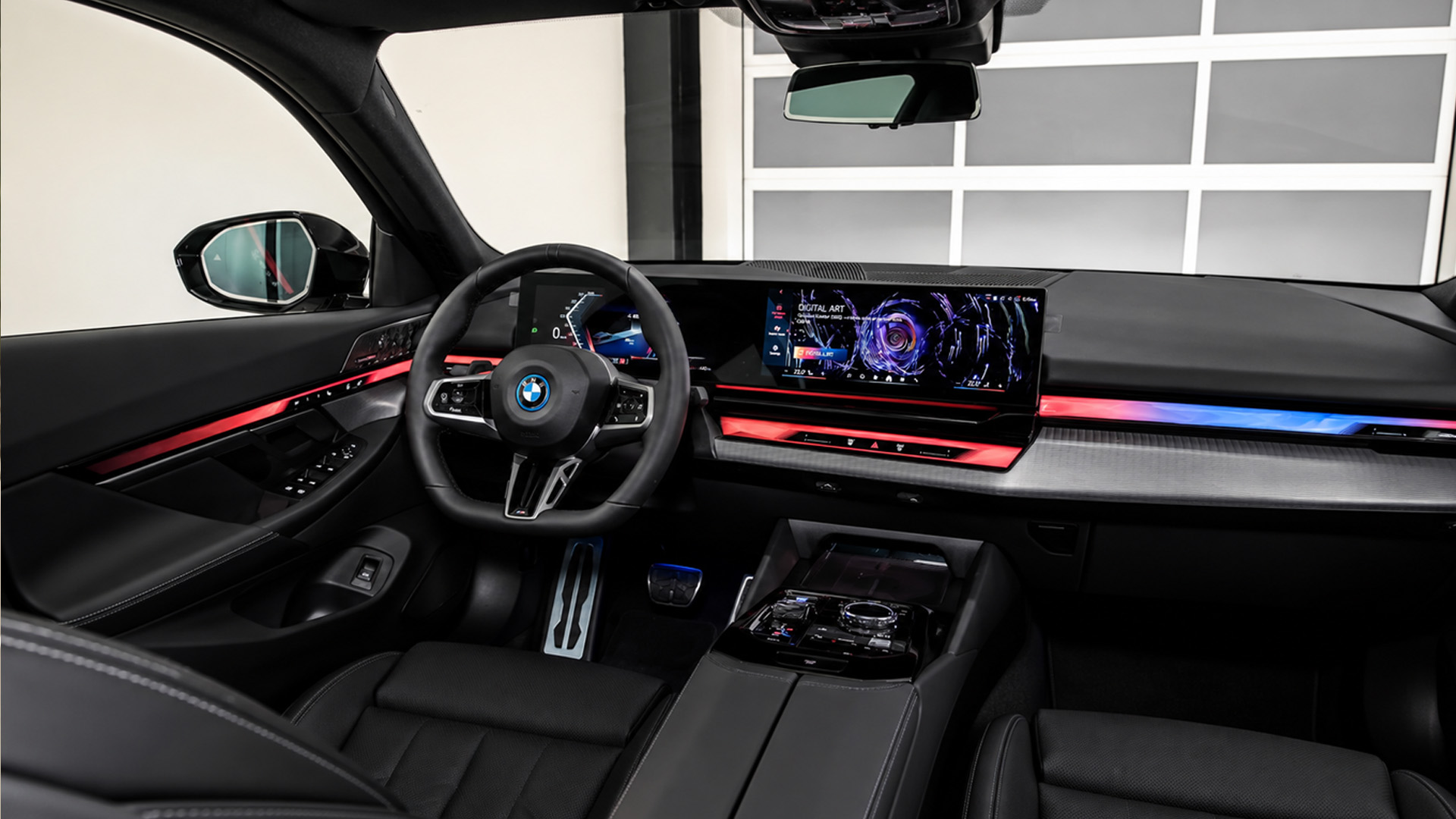 BMW 5 Series shows off its futuristic dashboard design