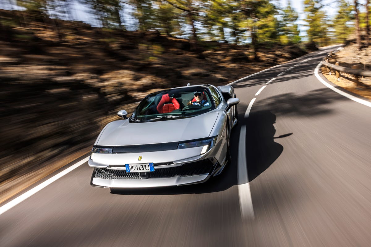 See Exterior Pics of the 2027 Ferrari 849 Testarossa Spider