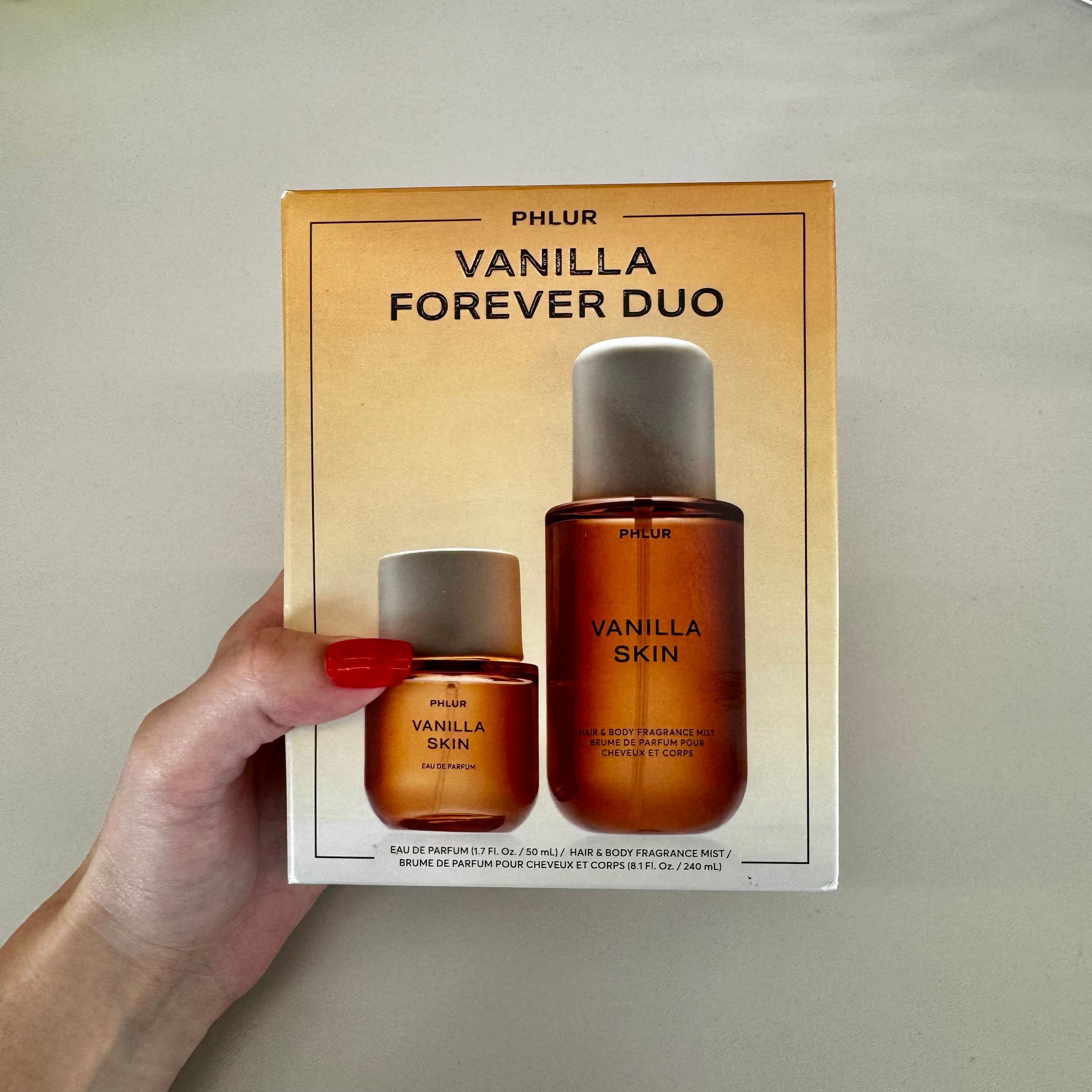 5) Phlur Vanilla Skin Forever Duo