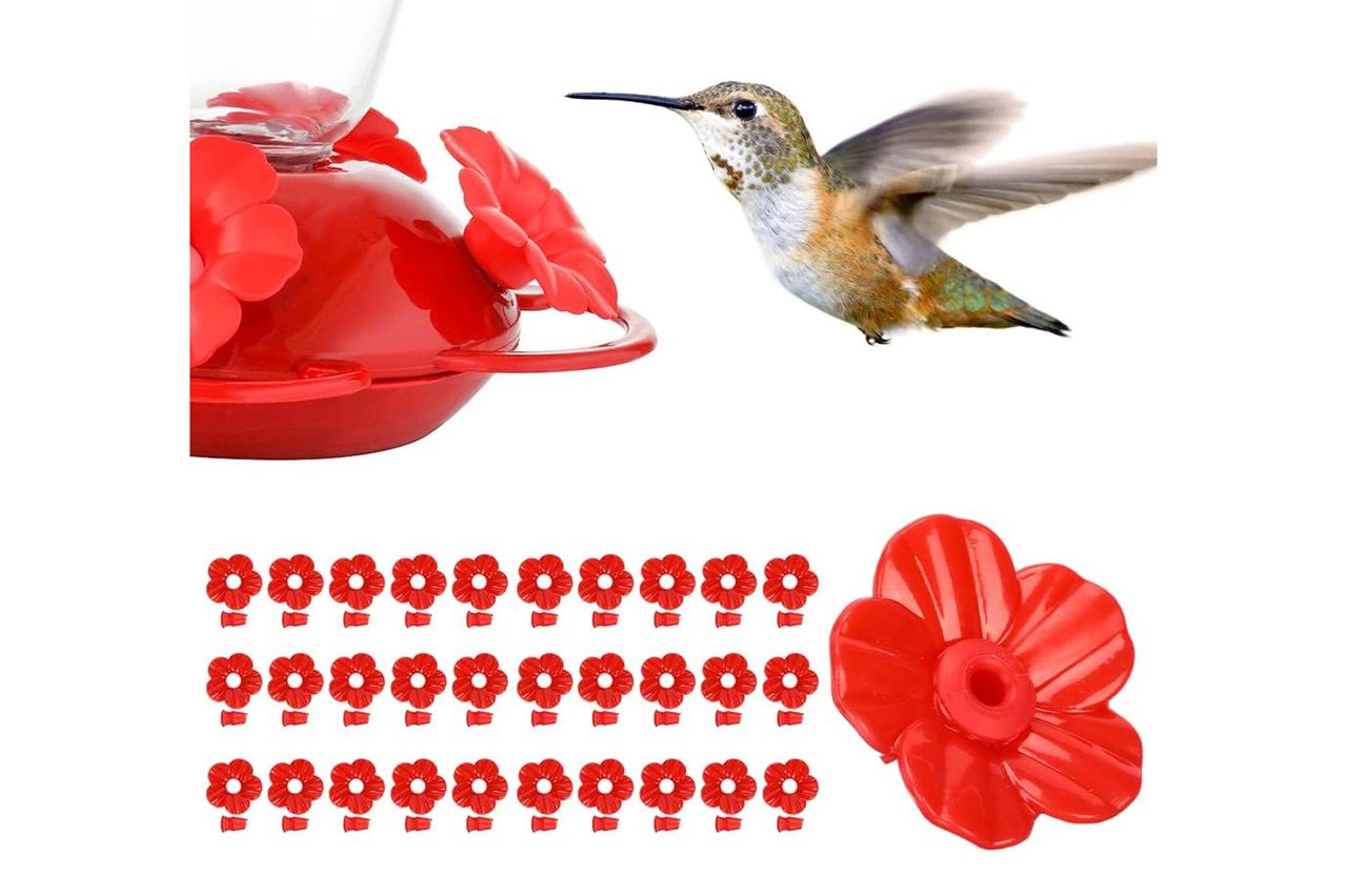 Amazon Watris Veiyi 30 Sets Hummingbird Feeder Replacement Flower Pots