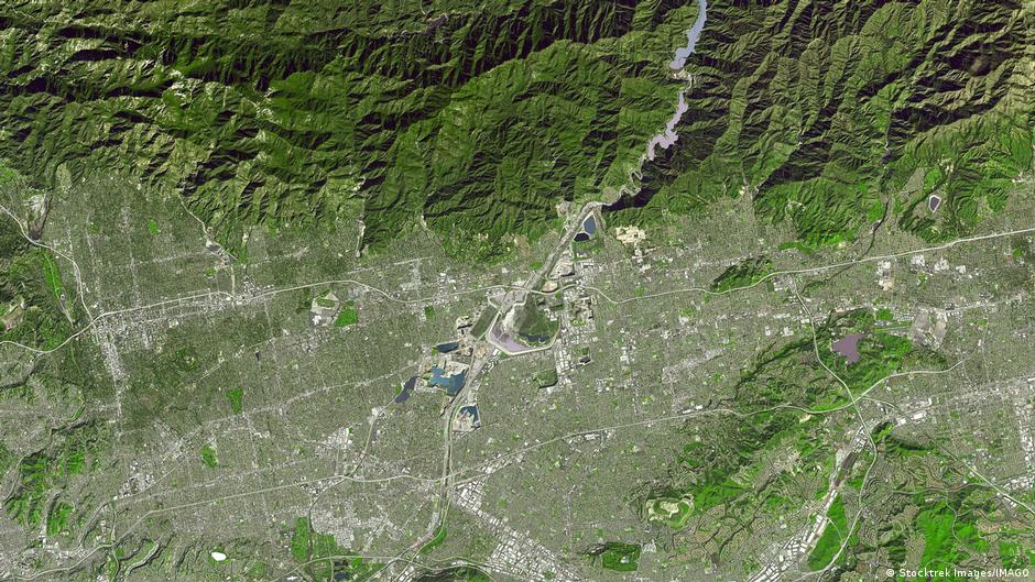 Dams and groundwater recharge basins were constructed along the San Gabriel River