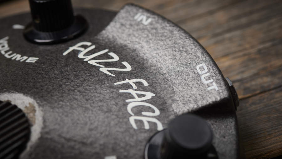 Close up of retro Fuzz Face