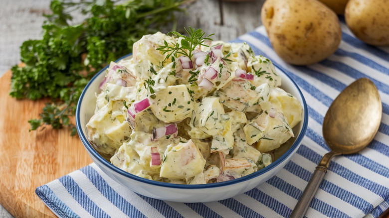 The key ingredients you need to make deli-style potato salad at home