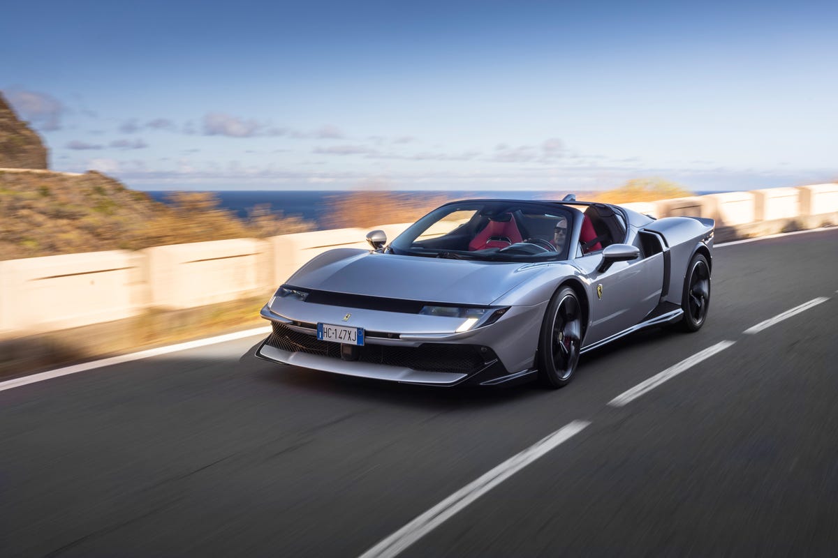 See Exterior Pics of the 2027 Ferrari 849 Testarossa Spider