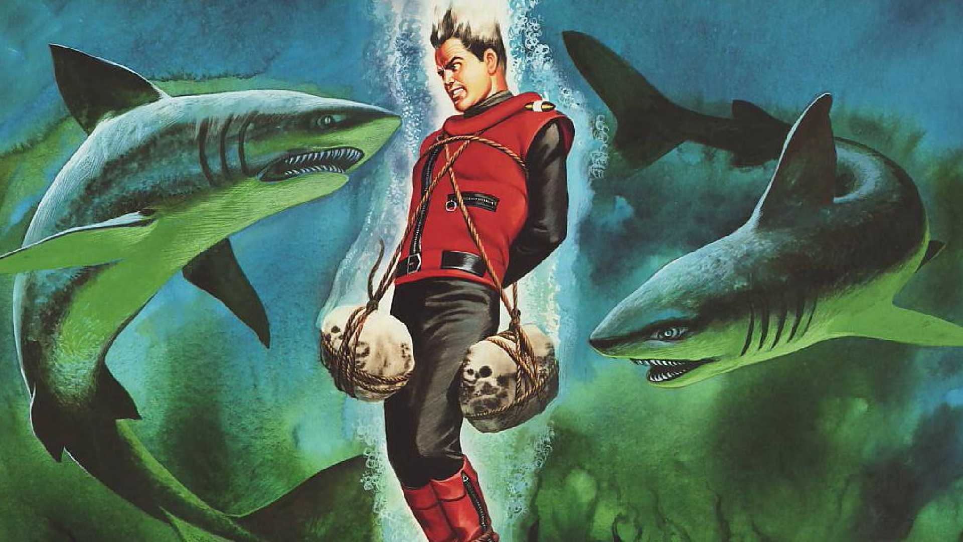 classic captain scarlet artwork