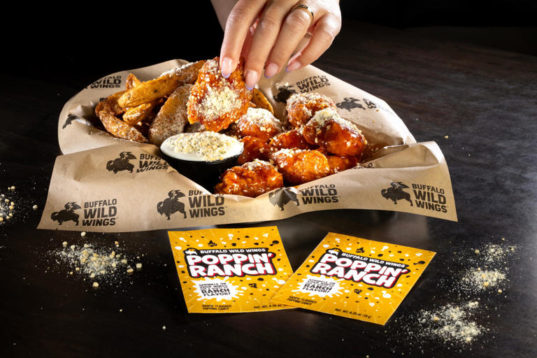 Popping candy ranch is now on the Buffalo Wild Wings menu