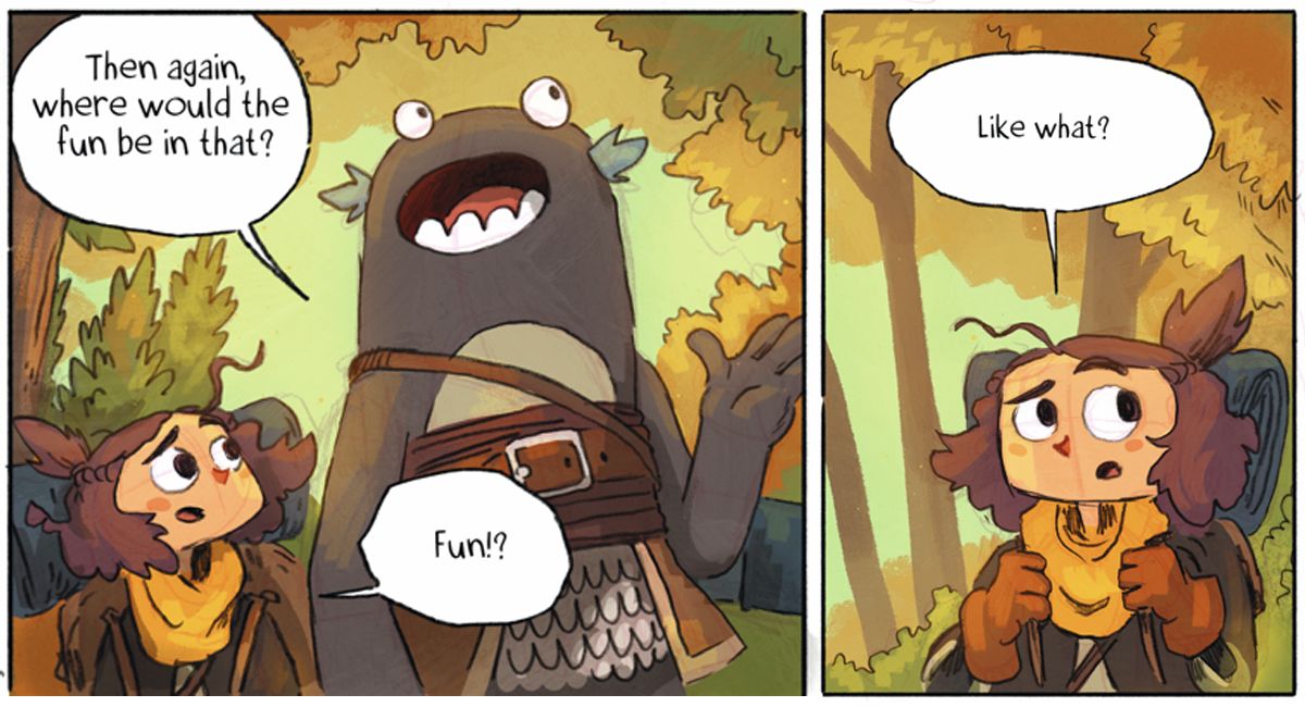 How I create the pages of my graphic novels