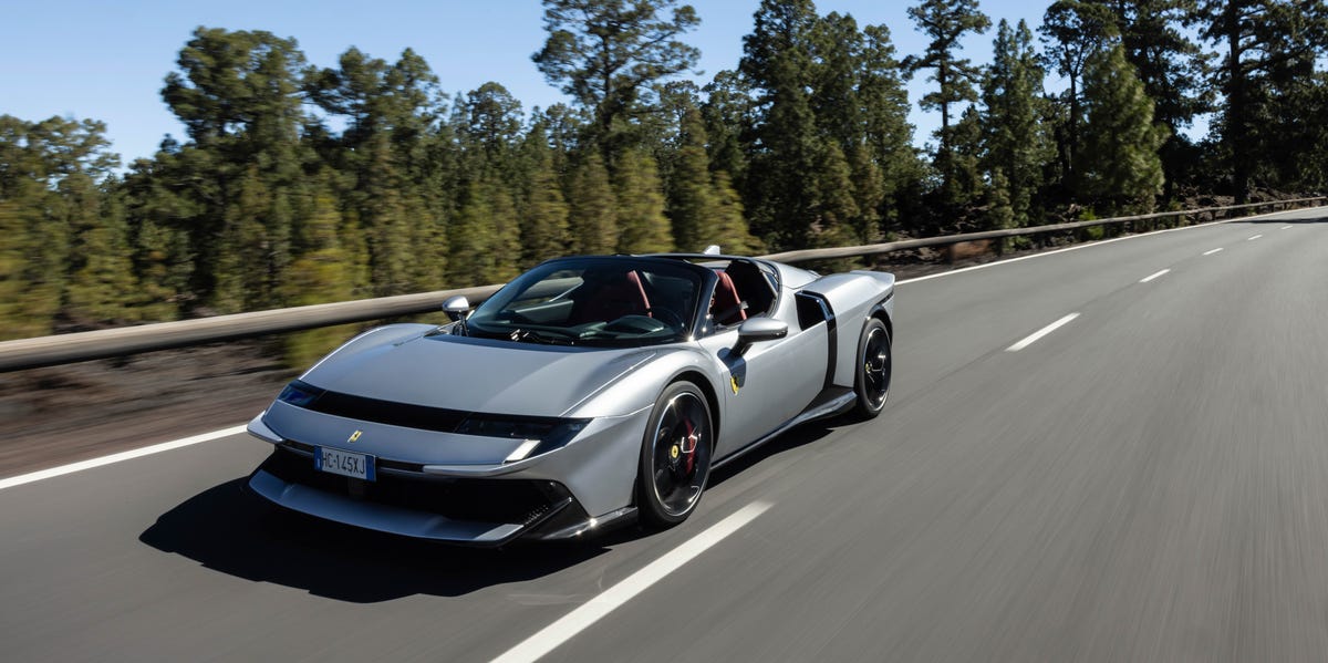 The Ferrari 849 Spider Is Trying Too Hard