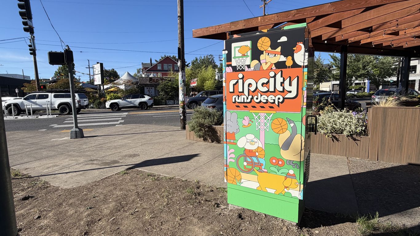 Portland's traffic utility boxes get an artful glow-up