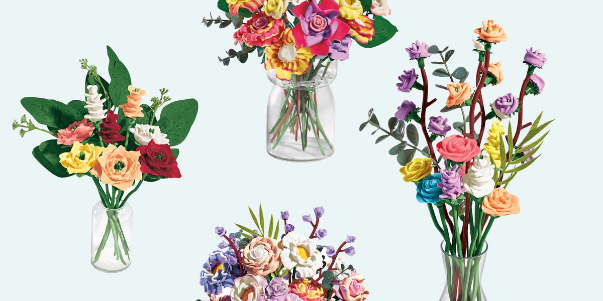 These Play-Doh Flowers are Fragrant and Wilt-Free