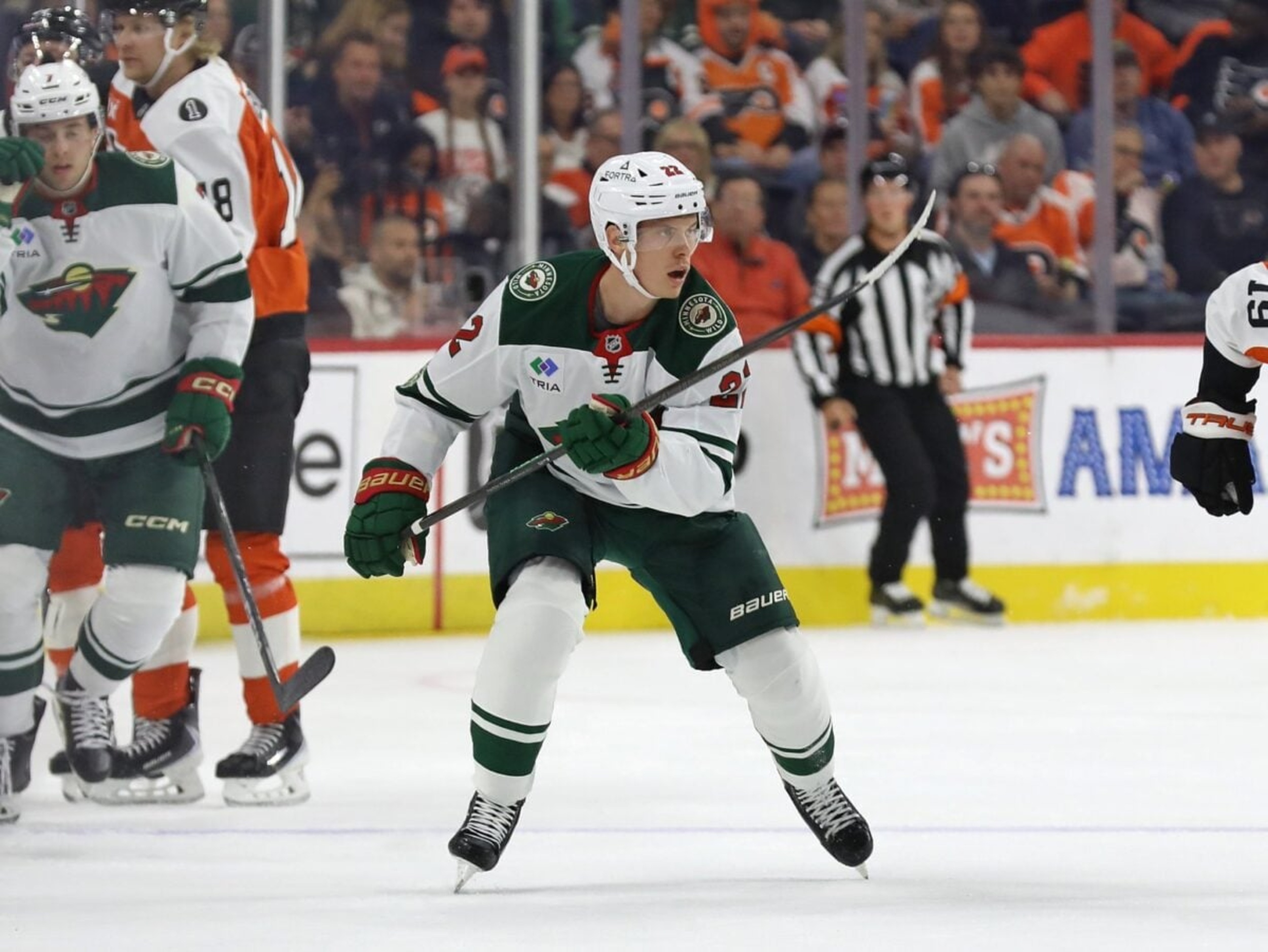 Minnesota Wild’s Danila Yurov on NHL debut, Kaprizov’s guidance