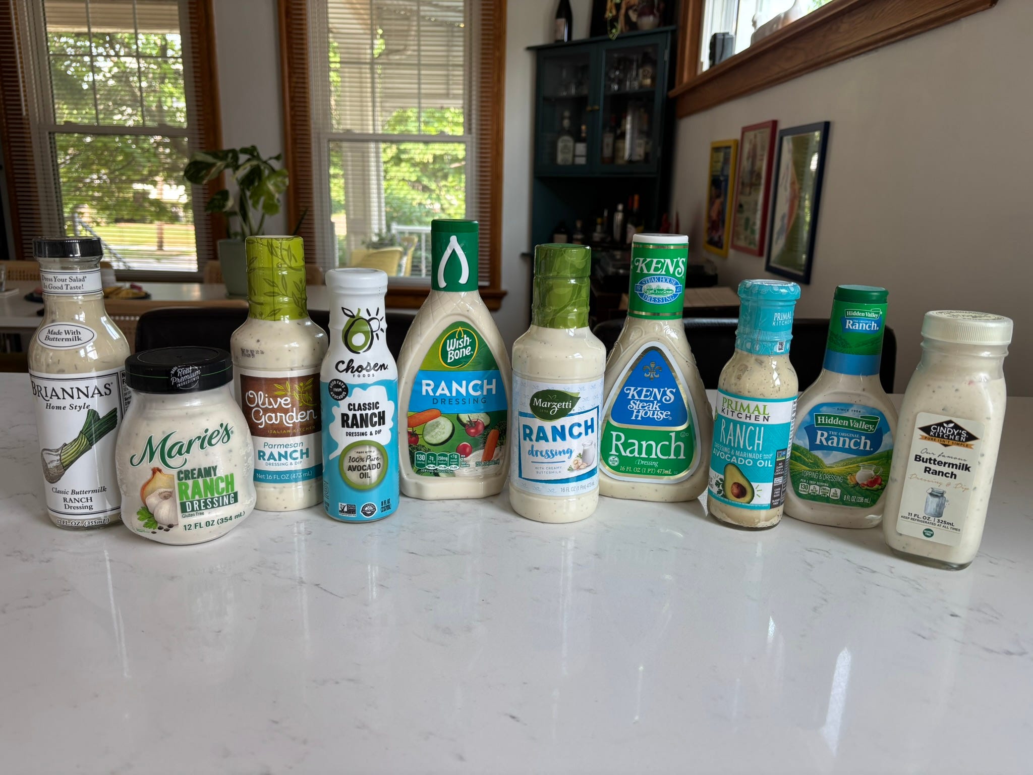 I tried 10 ranch dressings from the grocery store. The best one was ...