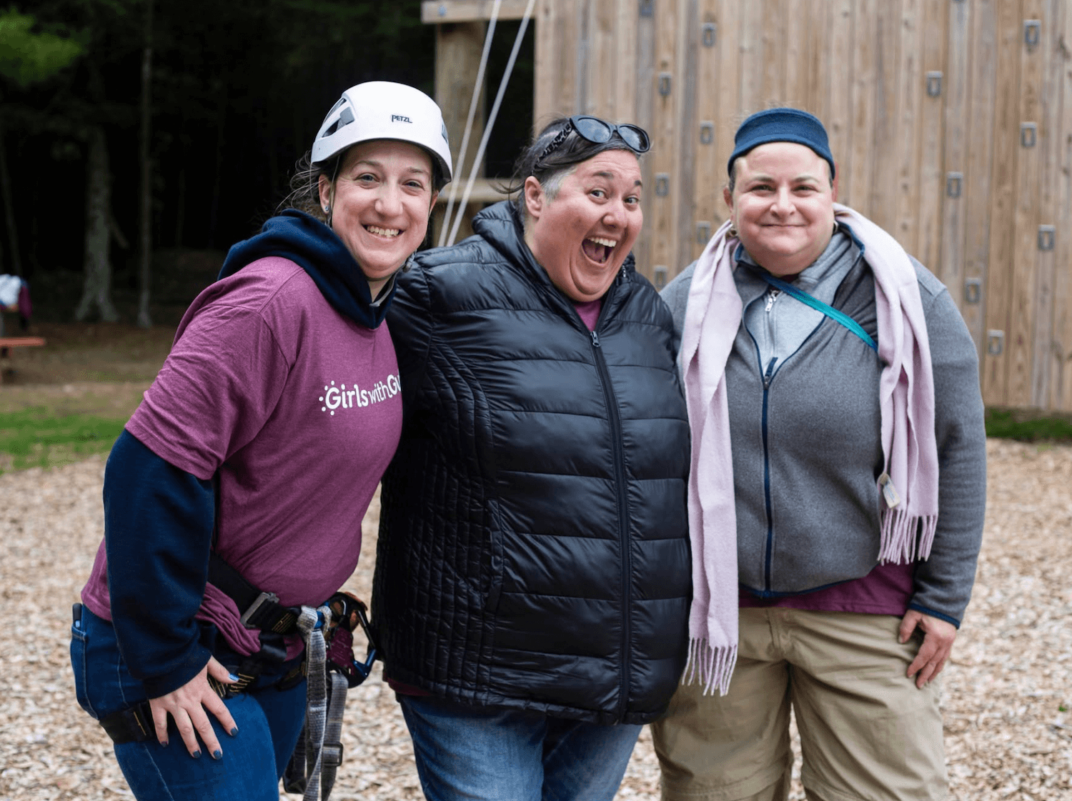 The Girls With Guts retreat brings women living with inflammatory bowel disease together to recharge and challenge themselves through activities like ropes courses and ziplining.