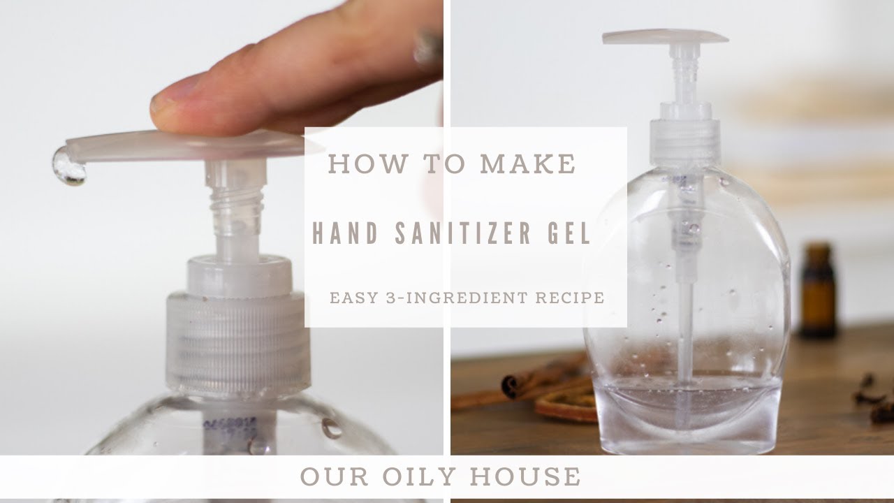 DIY hand sanitizer that actually works!