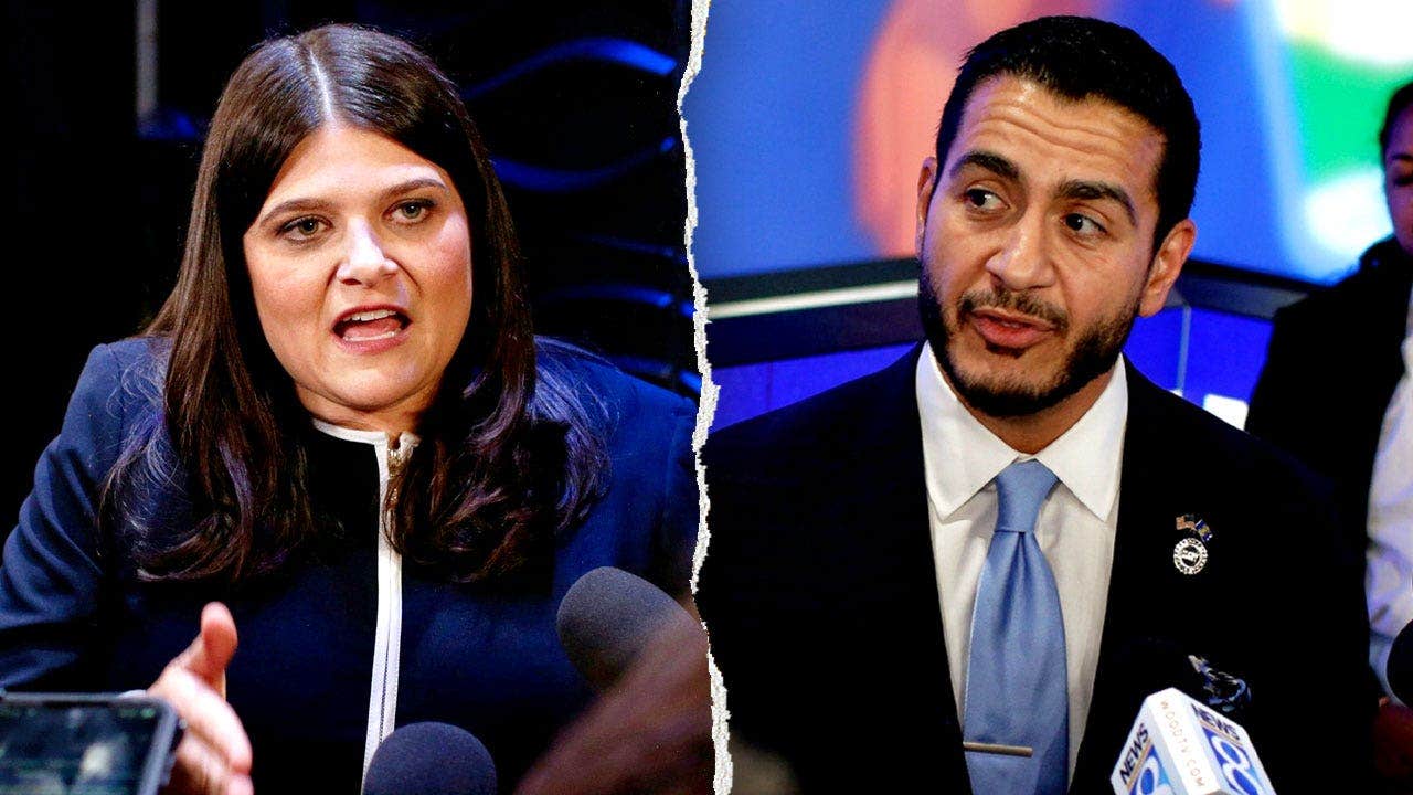 Retiring Sen. Gary Peters, D-Mich., has abandoned his neutrality in Michigan's high-stakes Democratic Senate primary, backing U.S. Rep. Haley Stevens, pictured left, as party leaders rally to stop progressive rival Abdul El-Sayed, pictured right, from winning the nomination.