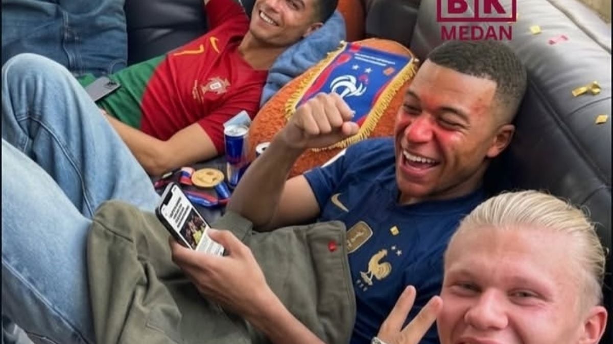 Ketika Haaland, Mbappé, dan Ronaldo Menghormati Sepak Bola