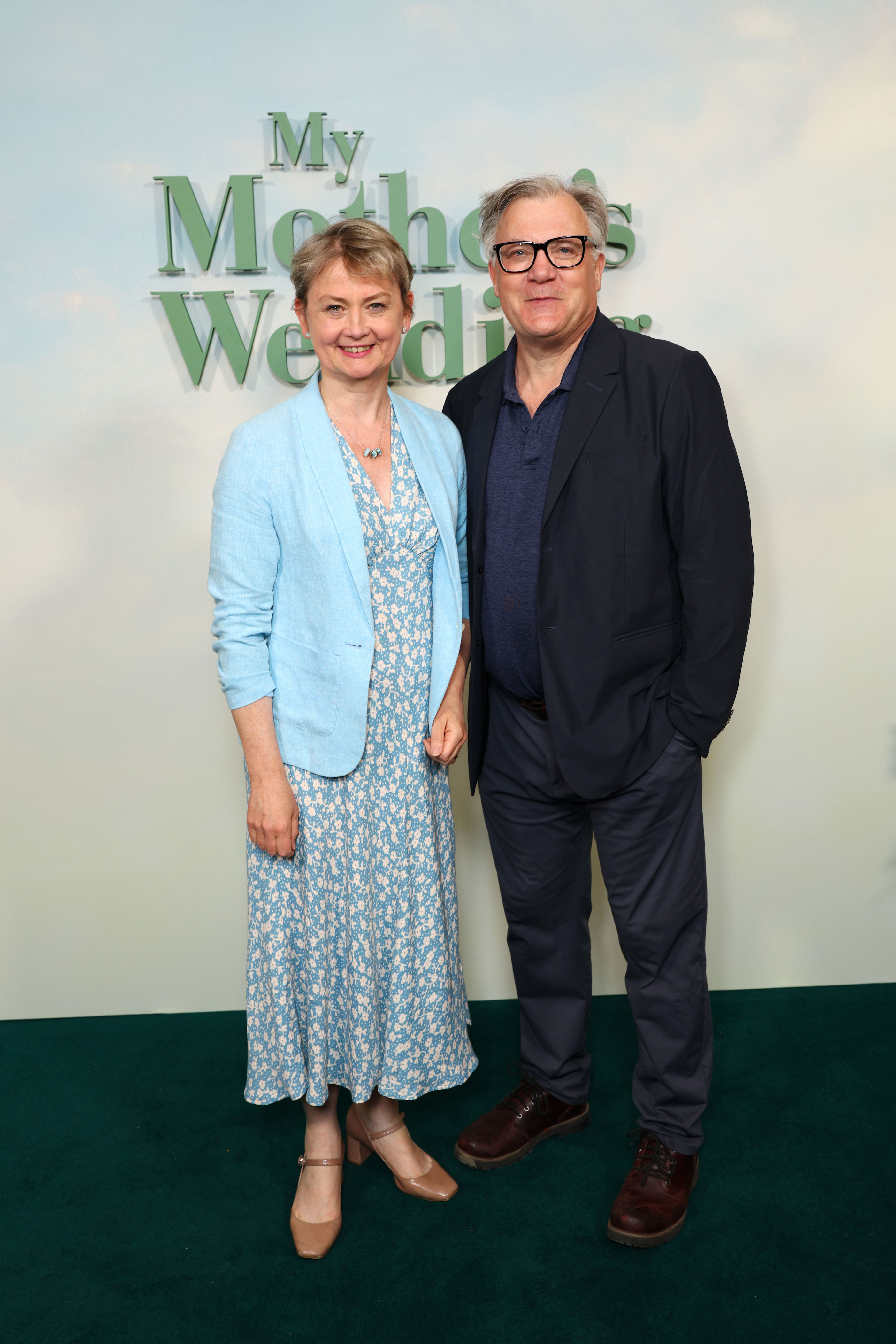 Balls with his wife Yvette Cooper (Getty)