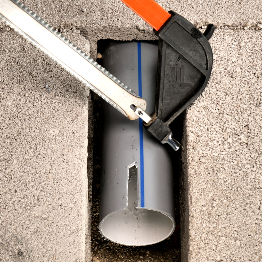 How to correctly cut a PVC pipe! 🙌💯