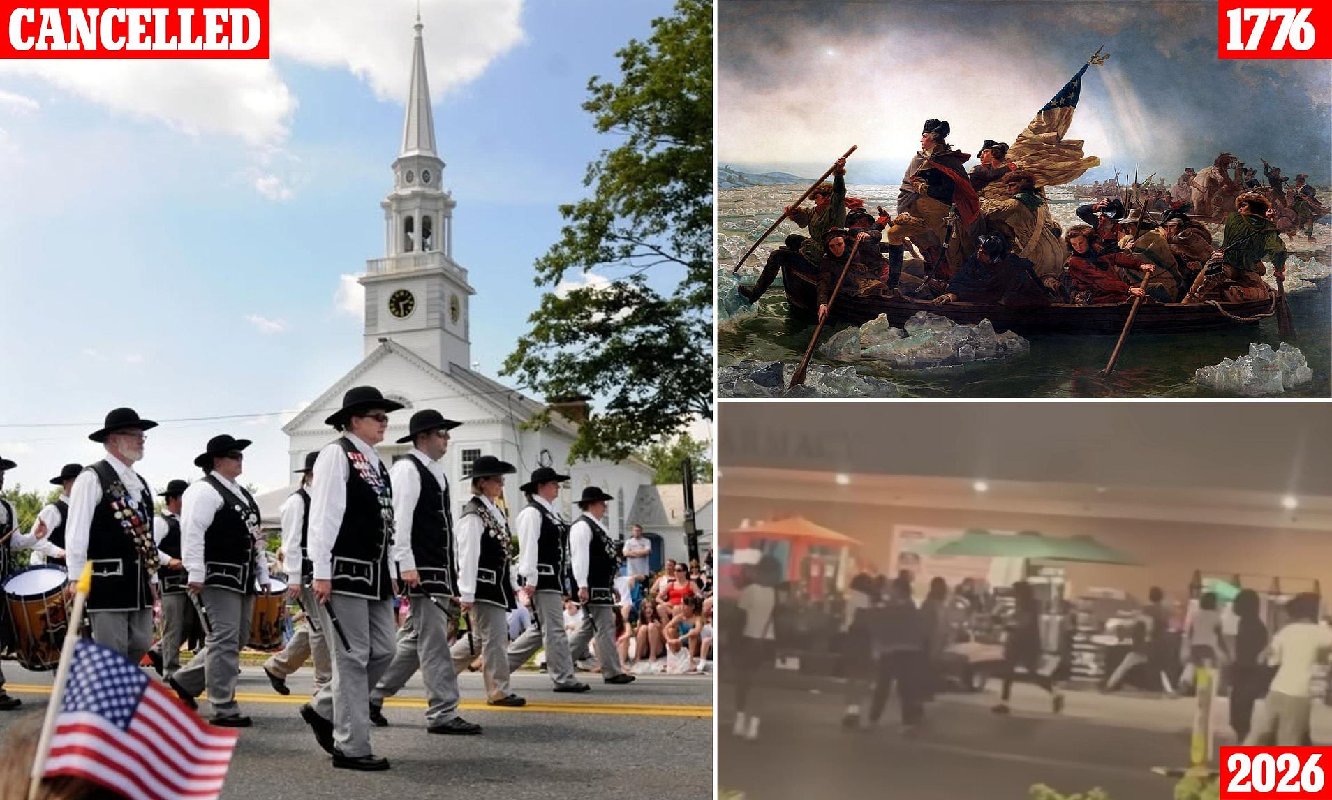 The towns where democracy is failing: Locals furious as 250th anniversary celebrations are canceled